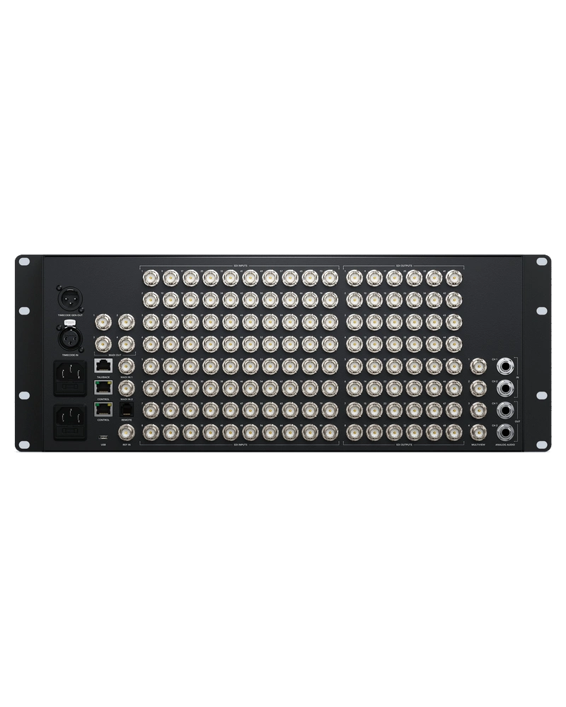 Blackmagic ATEM 4 M/E Constellation 4K Plus 11 Conversión Cruzada en 40 Entradas
