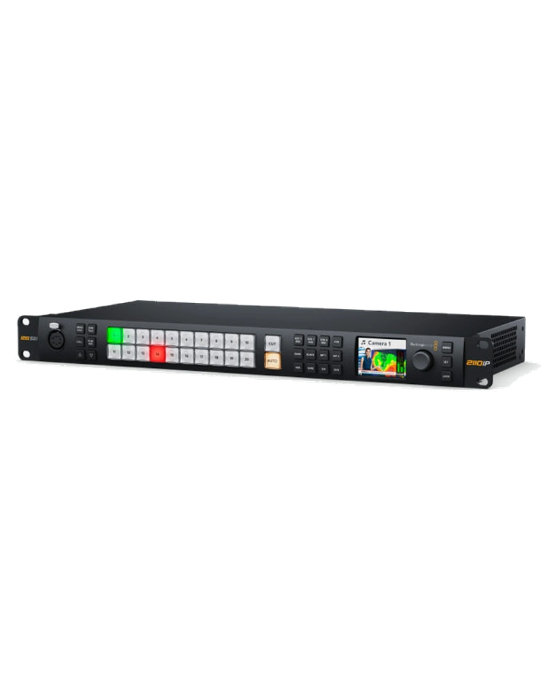 Blackmagic ATEM Monitoring Rack Panel 20 13 Conectividad de Red con PoE