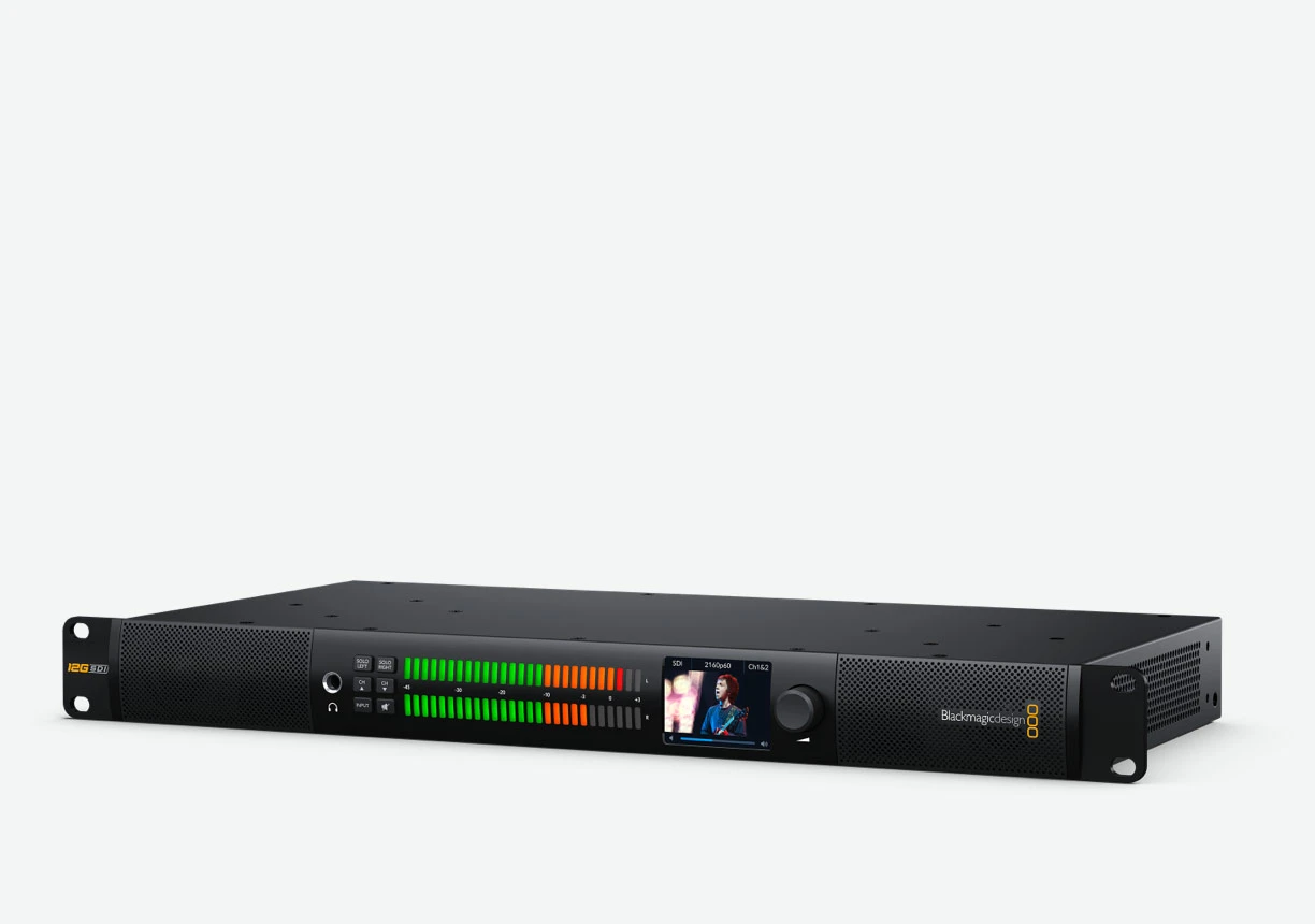 Blackmagic Audio Monitor 12G G3 22 Blackmagic Audio Monitor 12G G3