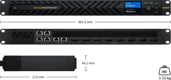 Blackmagic Ethernet Switch 820 3 blackmagic ethernet switch 820 specs