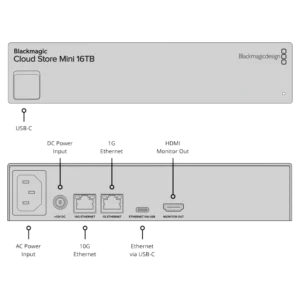 Blackmagic Cloud Store Mini 16TB - Imagen 3