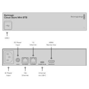 Blackmagic Cloud Store Mini 8TB 6 Blackmagic Cloud Store Mini 8TB - Imagen 3