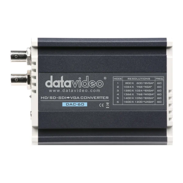 datavideo dac 60 side 950