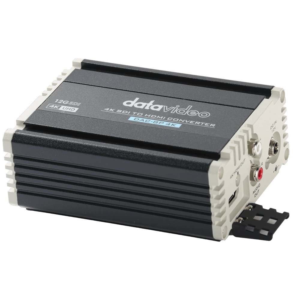 Datavideo DAC-8P 4K 12 Datavideo DAC-8P 4K Conversor 12G-SDI a HDMI 4K Profesional