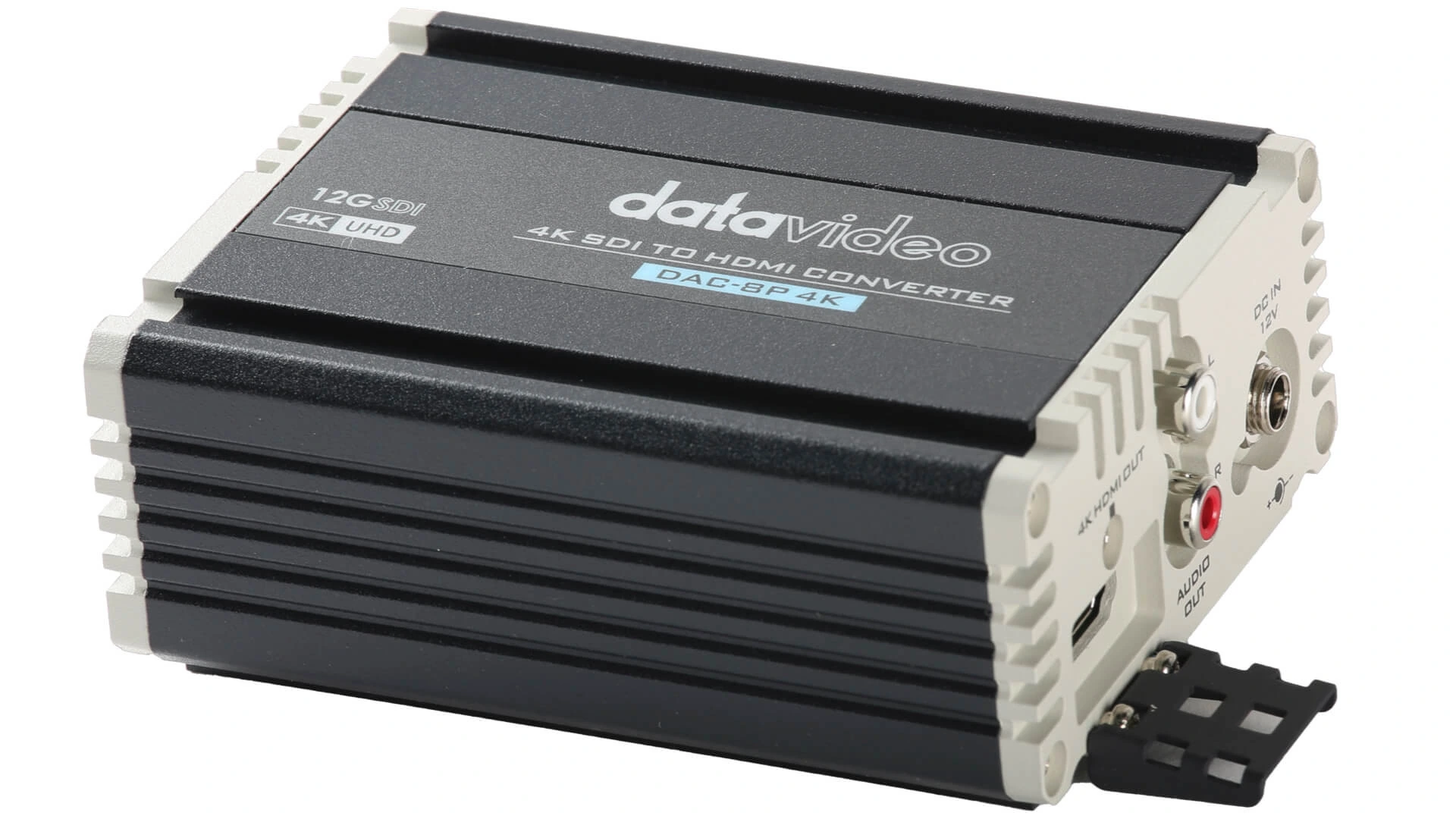 Datavideo DAC-8P 4K 15 Datavideo DAC-8P 4K Vista Superior y Chasis de Aluminio