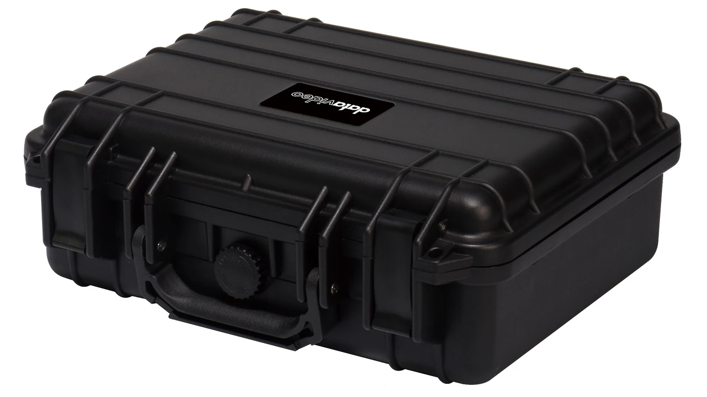 Datavideo HC-500 - Maletín Rígido de Transporte Hermético 12 Interfaz de Software dvPrompter Plus y Gestión Web