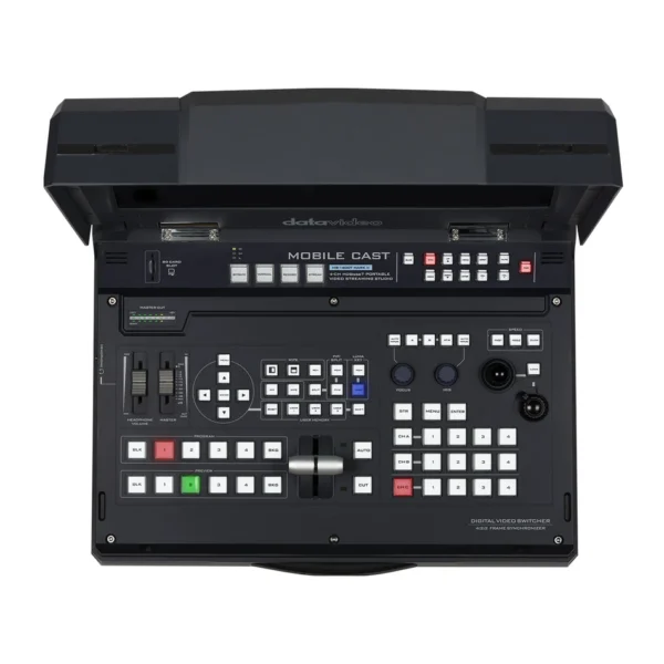 Datavideo HS-1600T MARK II - Estudio Portátil HDBaseT de 4 Canales con Joystick PTZ y Streaming 2 datavideo hs 1600t mark ii 4 950 1