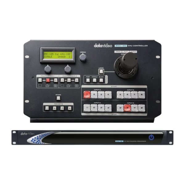 Datavideo KMU-100 - Procesador Generador de Planos Virtuales 4K Dual en Rack 7 datavideo kmu 100 8 950 1