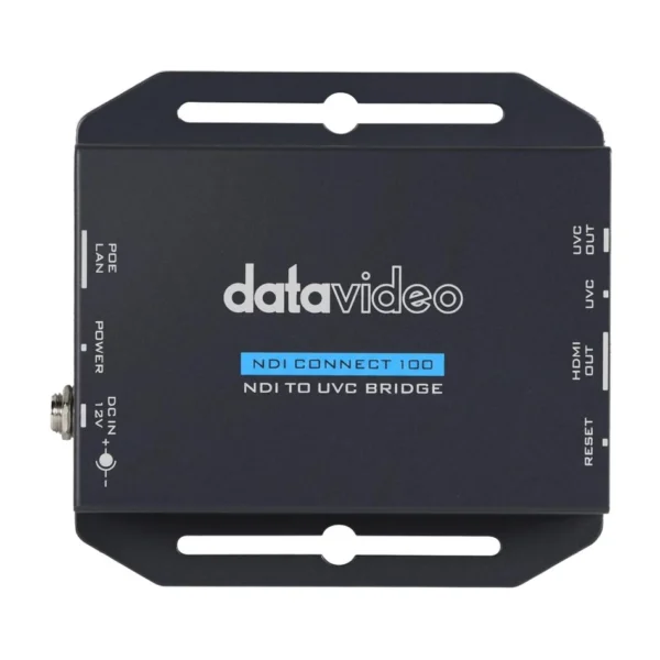 Datavideo NDI Connect 100 - Decodificador 4K NDI y Streaming IP HDMI 4 datavideo ndi connect 100 4 950