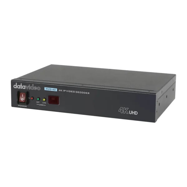 Datavideo NVD-40 - Decodificador IP 4K H.265/H.264 con Salida HDMI 3 datavideo nvd 40 3 950