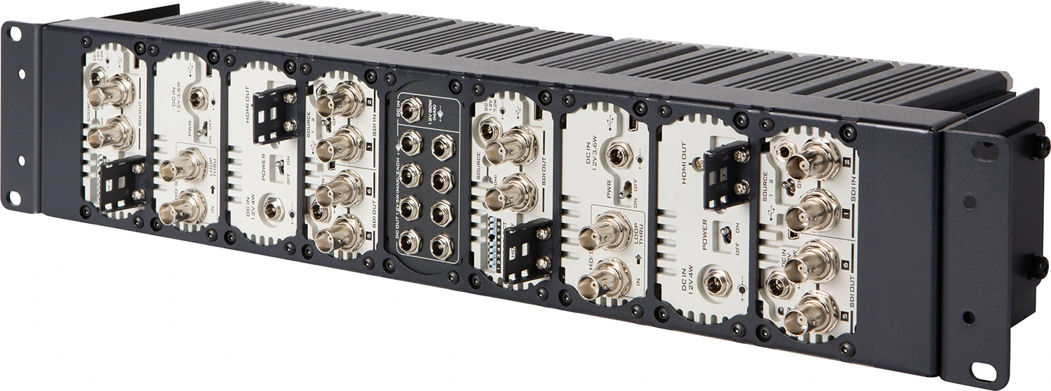 Datavideo RMK-2 Chasis de Acero de 19 Pulgadas Vista Angular