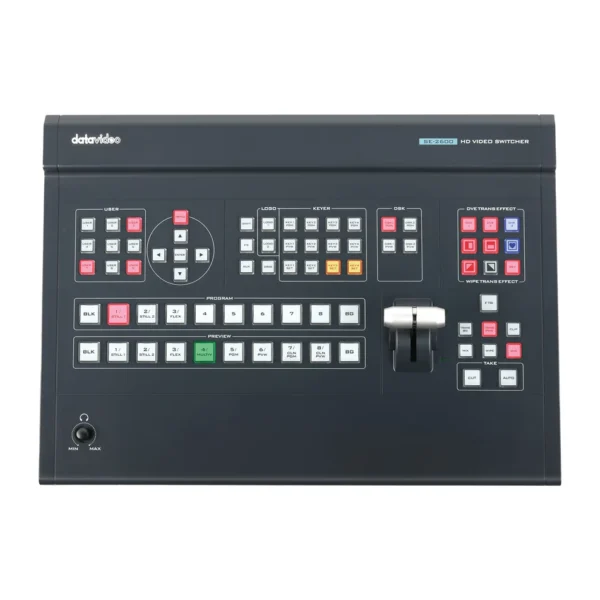 Datavideo SE-2600 - Conmutador de Vídeo Digital HD de 8 Canales con Consola 1 datavideo se 2600 2 950 1
