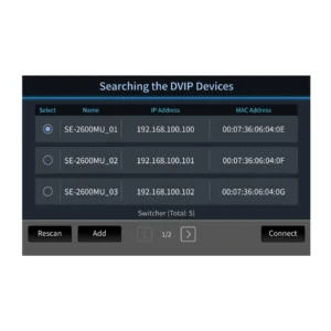 Datavideo SE-2600MU - Unidad de Conmutación HD de 8 Canales para Montaje en Rack 10 Datavideo SE-2600MU - Unidad de Conmutación HD de 8 Canales para Montaje en Rack - Imagen 4