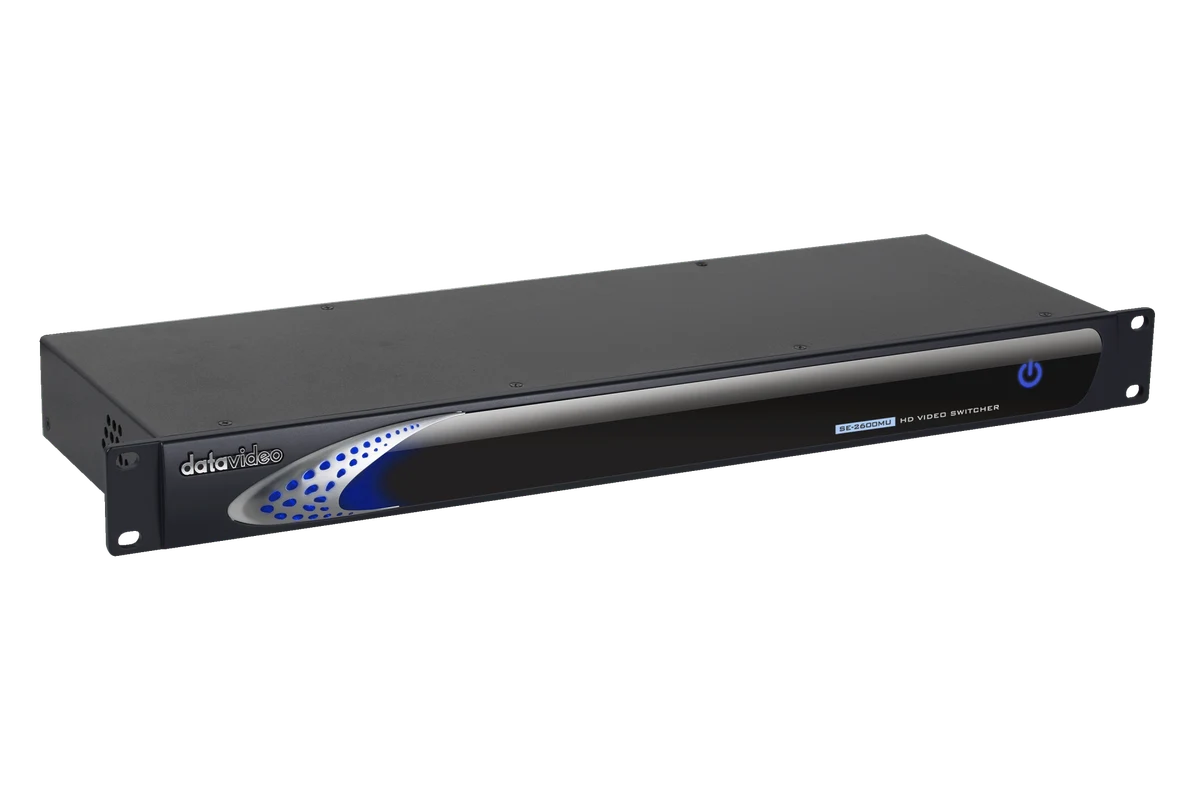 Datavideo SE-2600MU - Unidad de Conmutación HD de 8 Canales para Montaje en Rack 16 SE-2600MU Datavideo en acción