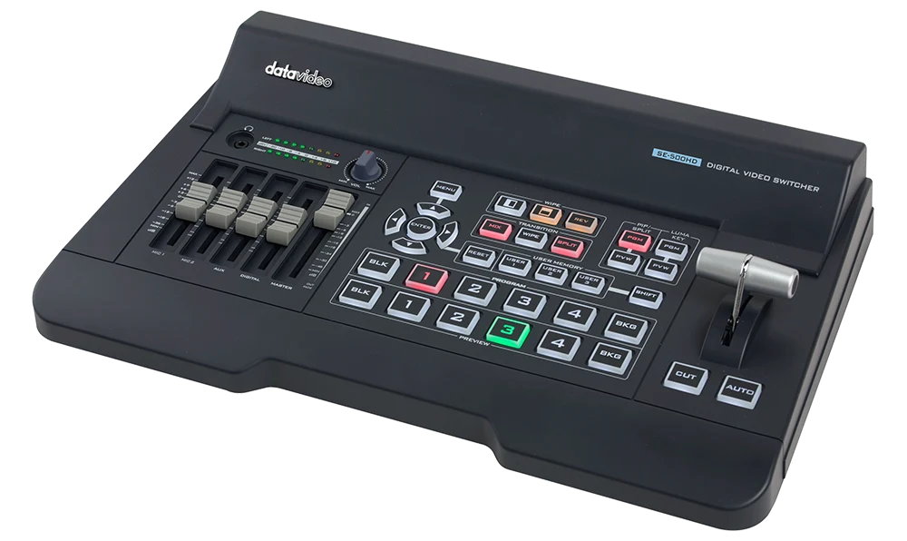 Datavideo SE-500HD - Conmutador de Vídeo HDMI 1080p Compacto de 4 Canales 8 SE-500HD Datavideo en acción