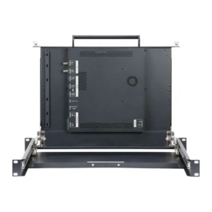 Datavideo TLM-170KM - Monitor de Producción 17.3" UHD 4K en Bandeja Rack Plegable 1U Scopeview - Imagen 4