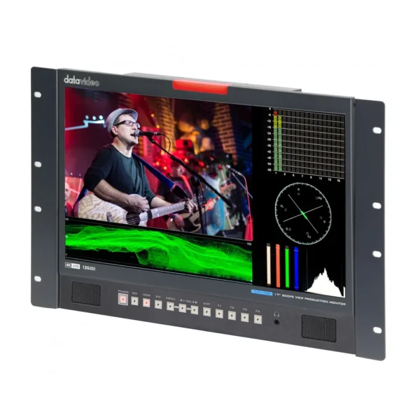 Datavideo TLM-170KR - Monitor de Producción 17.3" UHD 4K en Rack 7U Scopeview 2 datavideo tlm 170kr 2 950