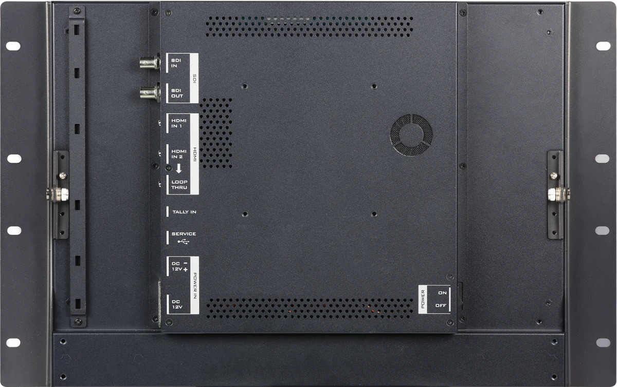 Datavideo TLM-170KR - Monitor de Producción 17.3" UHD 4K en Rack 7U Scopeview 12 Datavideo TLM-170KR Herramientas Scopeview en Pantalla