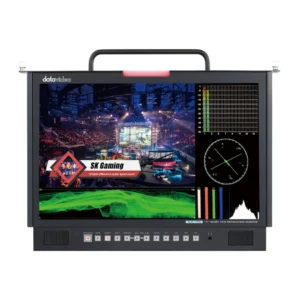 Datavideo TLM-170VM - Monitor de Producción 17.3" Full HD en Bandeja Rack Plegable 1U - Imagen 3