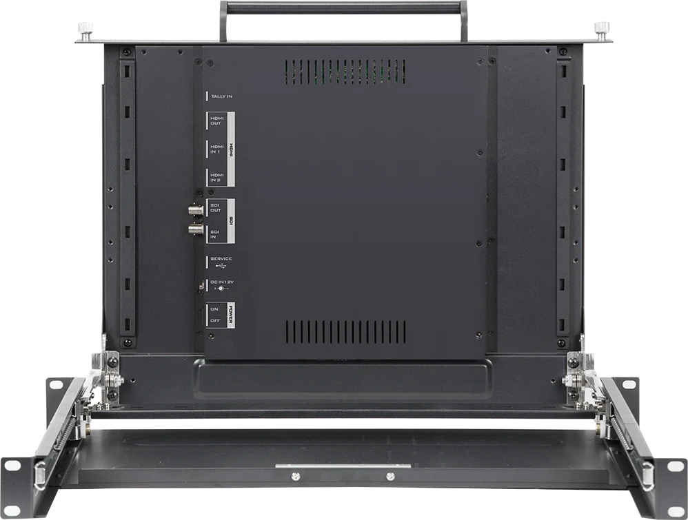 Datavideo TLM-170VM Panel Posterior y Conectores