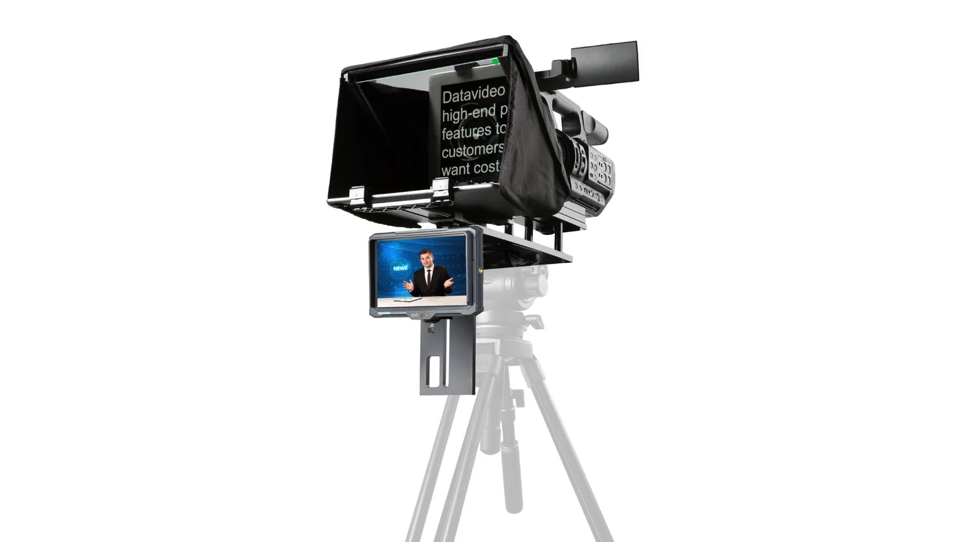 Datavideo TP-300 MARK II - Teleprompter Universal para Tabletas 13 Cristal Beamsplitter Óptico Datavideo
