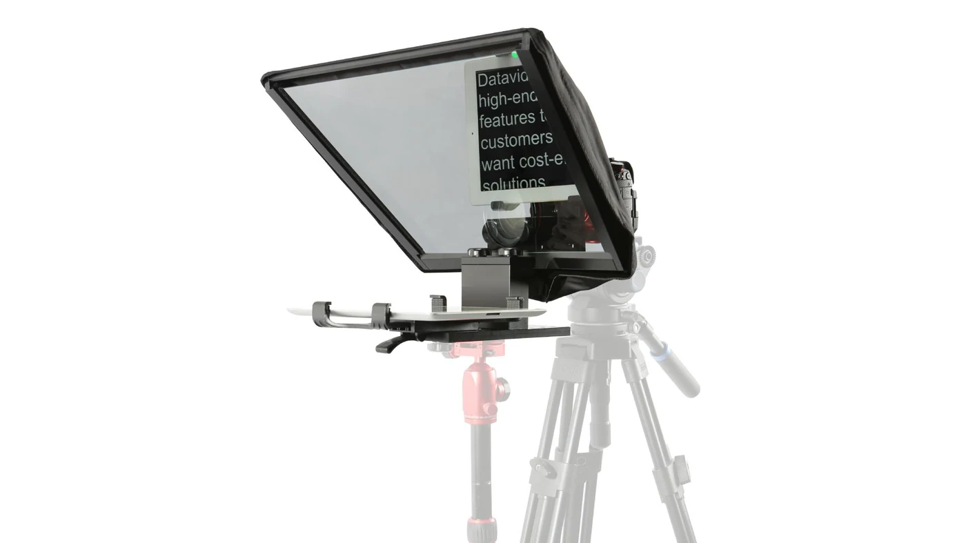 Datavideo TP-650 MARK II - Teleprompter de Gran Formato para Cámaras ENG 15 Cristal Beamsplitter Óptico Datavideo