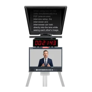 Datavideo TP-750 - Teleprompter de Estudio Broadcast de Alto Brillo - Imagen 3