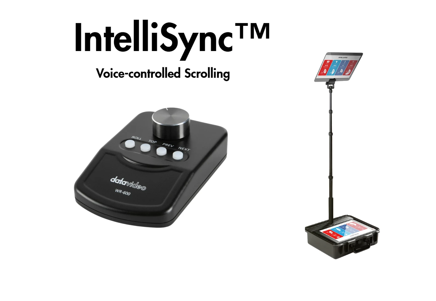 Datavideo TP-800I - Bundle Teleprompter Presidencial + Controlador IntelliSync 14 Datavideo Teleprompters Gama Oficial