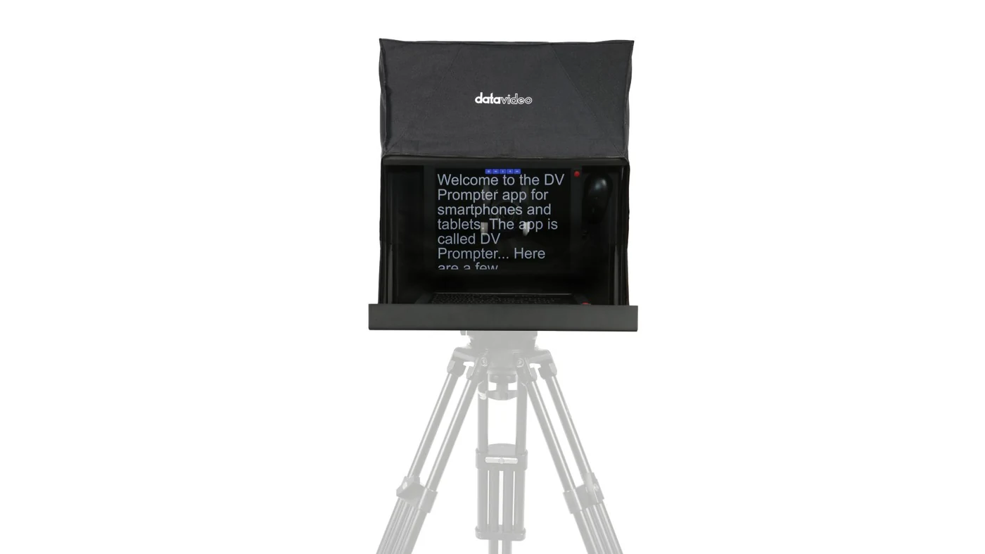 Datavideo TP-900 - Teleprompter para Cámaras Robóticas PTZ Autónomo 15 Cristal Beamsplitter Óptico Datavideo