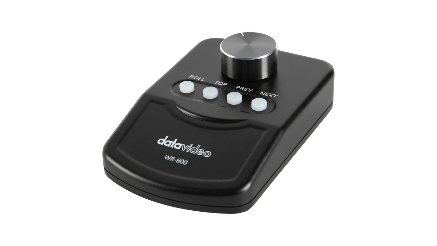 Datavideo WR-600 - Controlador USB Profesional de Sobremesa con IntelliSync 10 Datavideo Teleprompters Gama Oficial