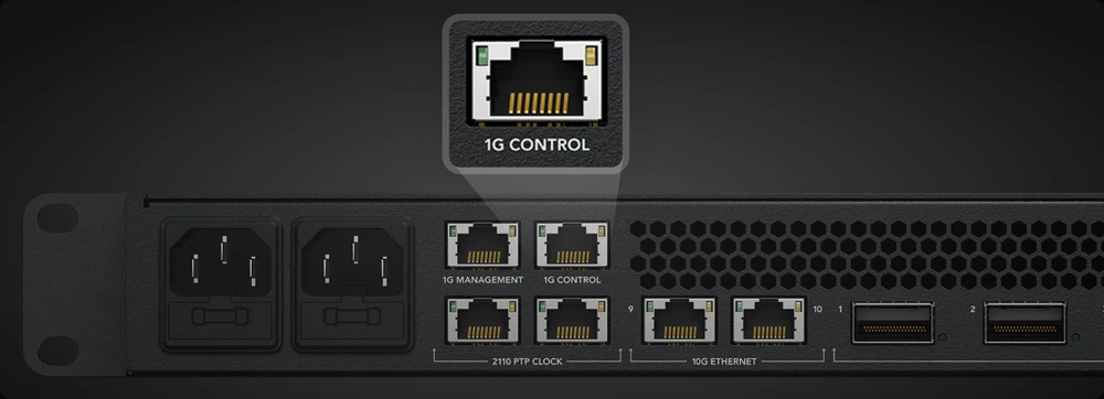 Enrutamiento con protocolo NMOS en Blackmagic Ethernet Switch