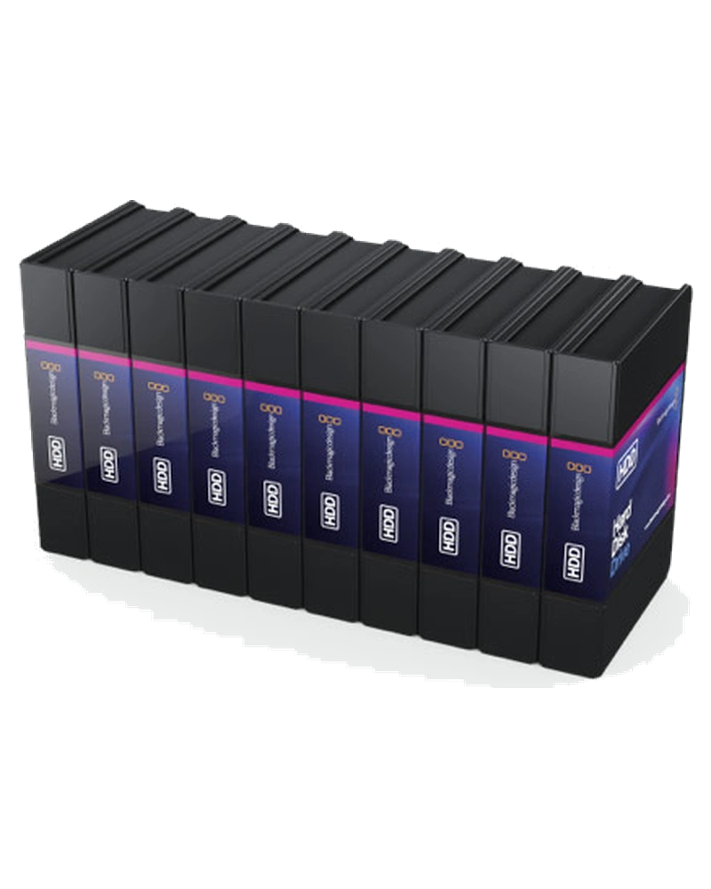 TriCaster Comparativa 18 hdd case 10 pack