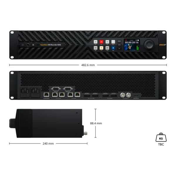HyperDeck ISO Recorder 100G 4 hyperdeck iso recorder 100g specs 950