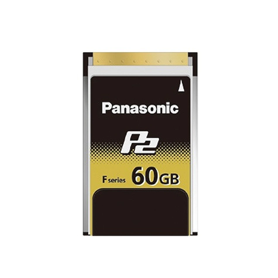 Panasonic AJ-P2E060FG Tarjeta microP2 60GB Serie F 9 Panasonic AJ-P2E060FG - Tarjeta de Memoria microP2 Serie F de 60GB Alta Velocidad (Hasta 2.0 Gbps)
