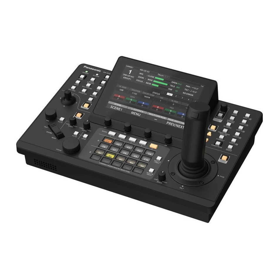 Panasonic AW-RP200GJ Controlador PTZ Doble Joystick 15 Panasonic AW-RP200GJ - Controlador Remoto de Cámaras PTZ con Doble Joystick y Pantalla LCD