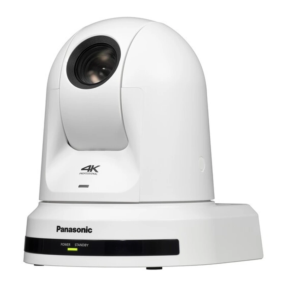 Panasonic AW-UE30WEJ Cámara PTZ 4K 20x (Blanco) 7 Panasonic AW-UE30WEJ - Cámara PTZ 4K30p con Zoom Óptico 20x, HDMI, IP y USB (Blanco)