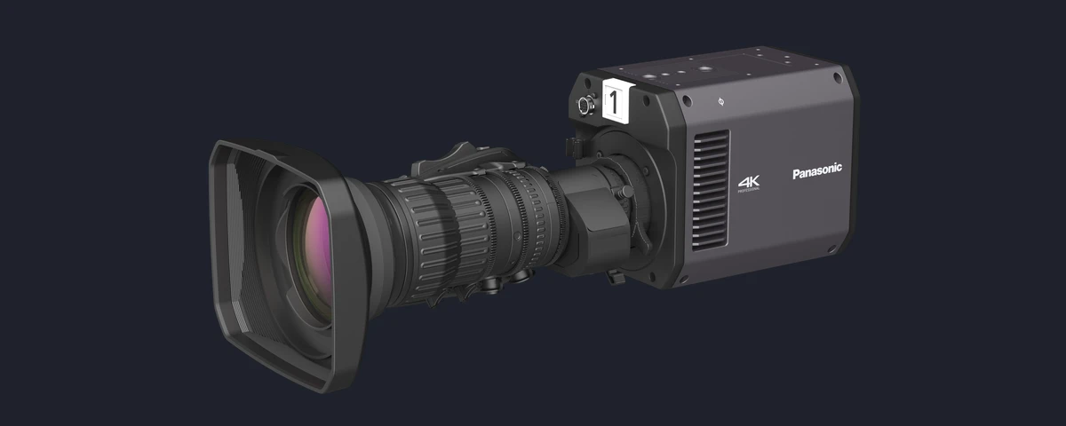 Panasonic AK-UBX100GJ Cámara Box 4K Broadcast 14 La Máxima Resolución de 2.000 Líneas de TV para Estudios de Televisión, Grúas y Grandes Retransmisiones
