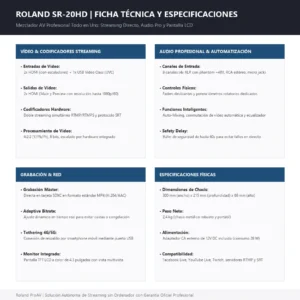 Roland SR-20HD 9 Roland SR-20HD - Imagen 5