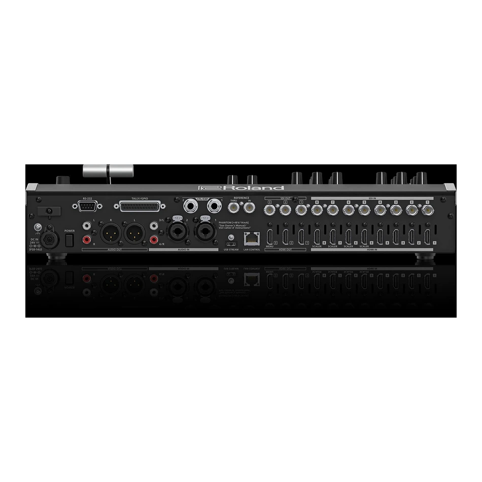 Roland V-160HD 13 Diagrama de Conectividad y Puertos del Roland V-160HD
