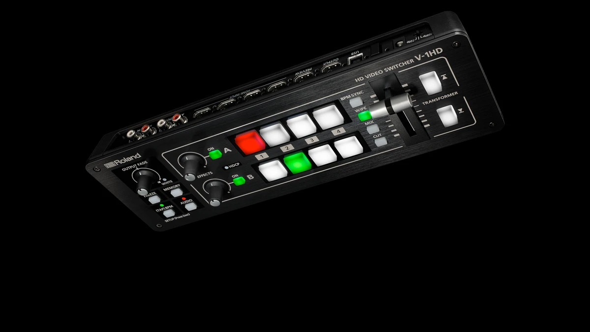 Roland V-1HD Conmutador HDMI de 4 Canales Portátil