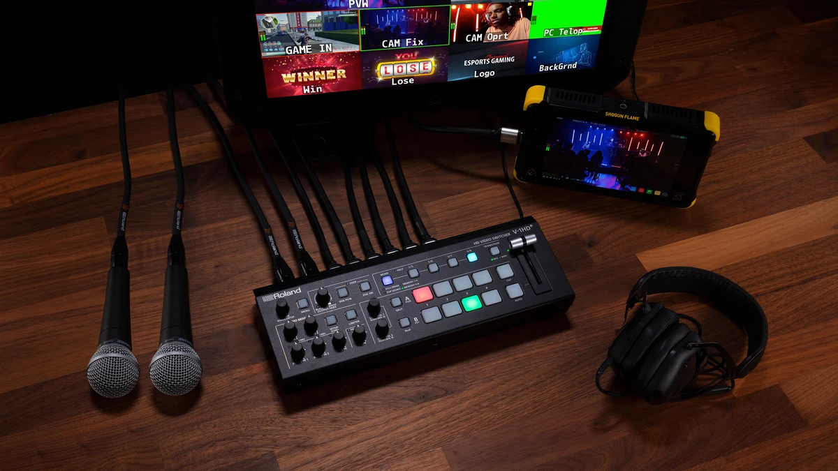 Roland V-1HD+ Conmutador de Vídeo HDMI Profesional