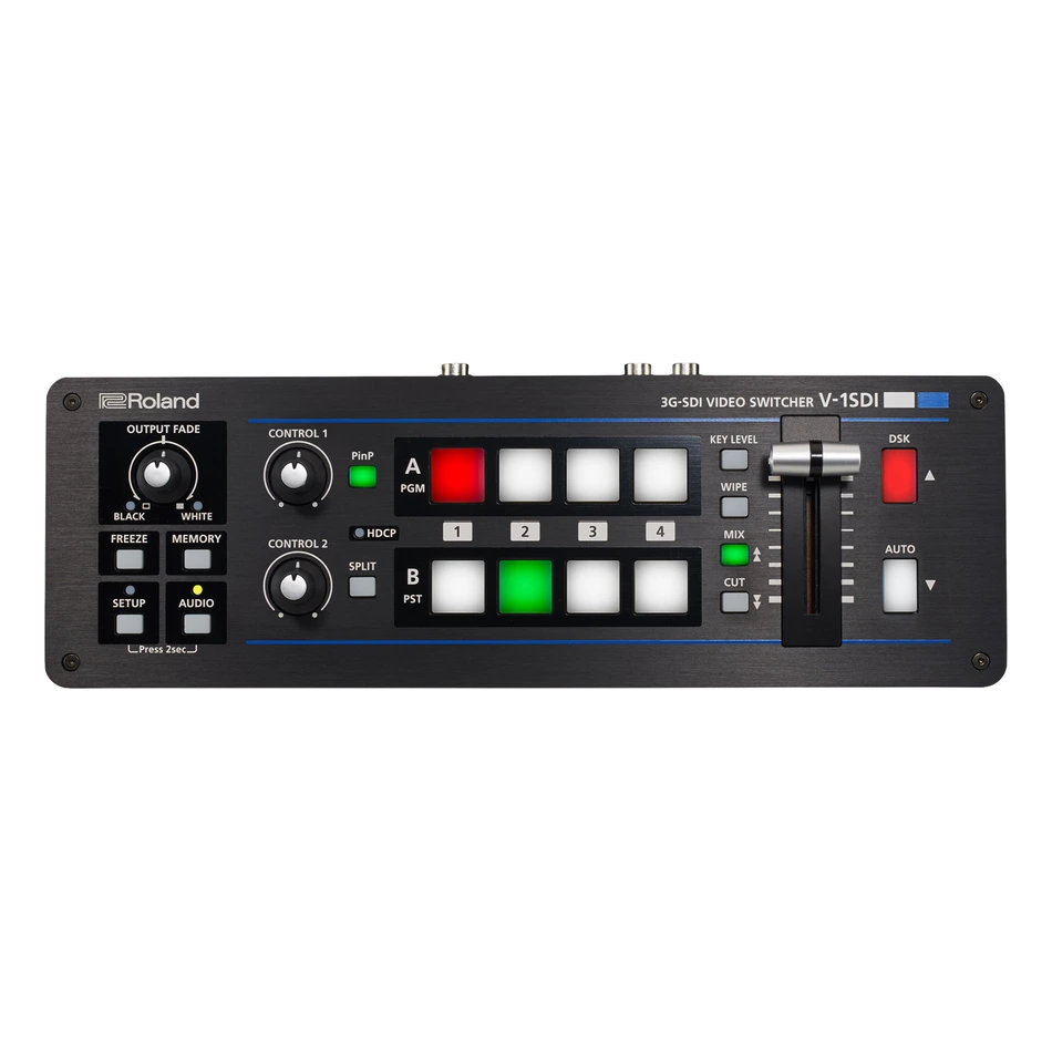 Roland V-1SDI 15 Consola Roland V-1SDI Vista Superior Compacta con T-Bar
