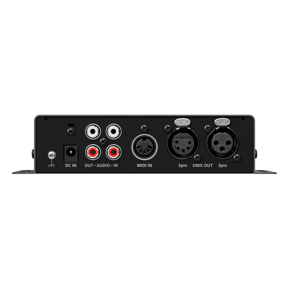 Roland VC-1-DMX 16 Panel Posterior Salidas DMX XLR de 3 y 5 Pines Roland VC-1-DMX