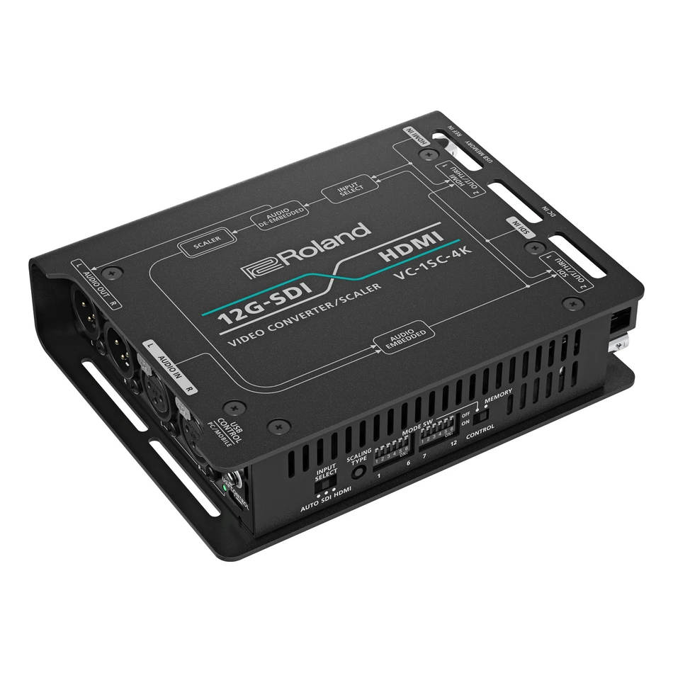 Diseño Compacto y Disipación Térmica del Roland VC-1SC-4K