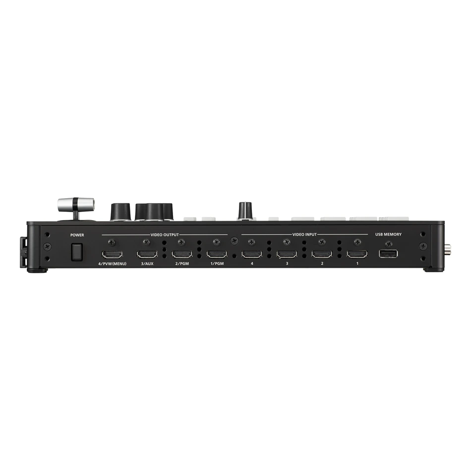 Roland XS-1HD 14 Panel Posterior con 4 Entradas y 4 Salidas HDMI del Roland XS-1HD