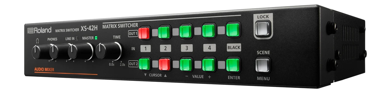 Roland XS-42H 12 Roland XS-42H Conmutador Matriz Inteligente HDMI