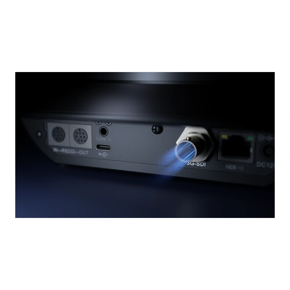Telycam Vision+ SE SDI - Negro 14 Conexiones traseras de Telycam Vision+ SE SDI