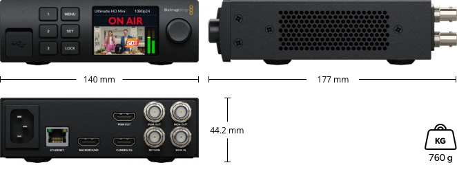 Blackmagic Ultimatte 12 HD Mini 19 Especificaciones Blackmagic Ultimatte 12 HD Mini
