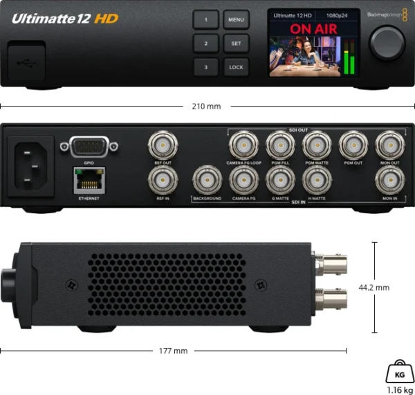 Blackmagic Ultimatte 12 HD 3 ultimatte 12 hd specs