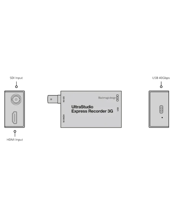 Blackmagic UltraStudio Express Recorder 3G 2 ultrastudio express recorder conn